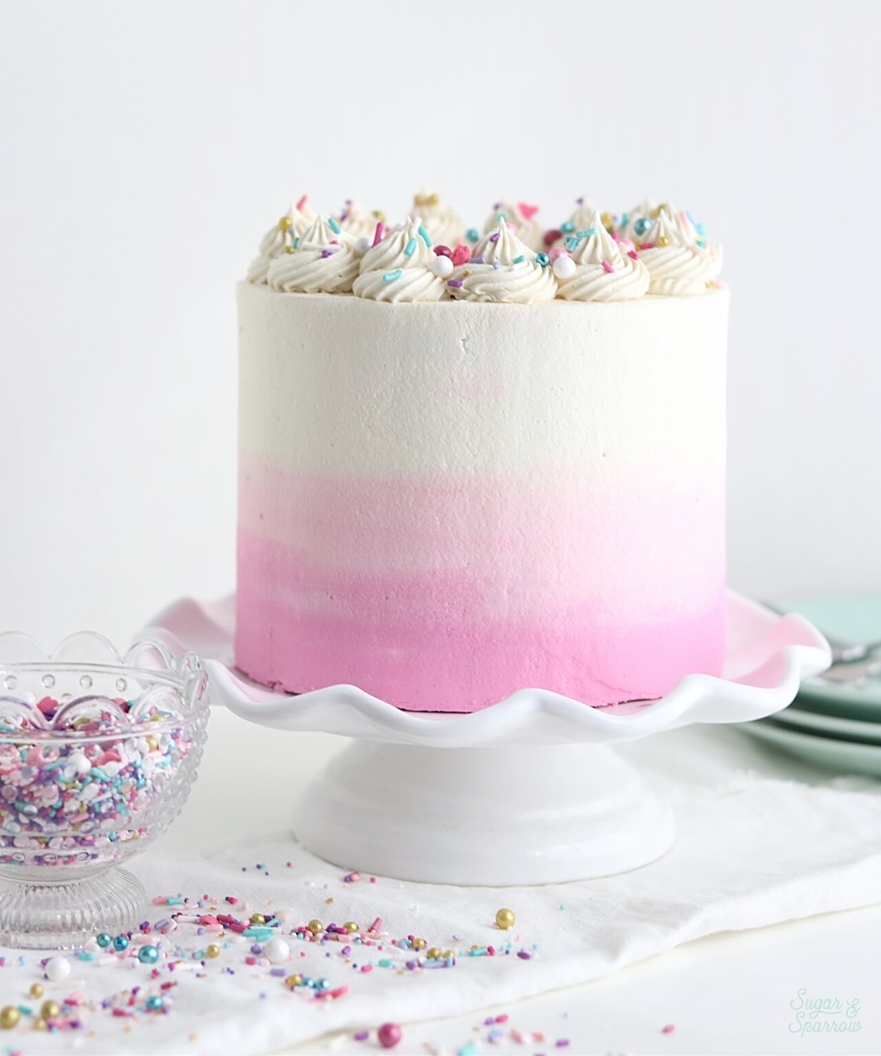 Finally. The Perfect Vanilla Cake Recipe. - Sugar & Sparrow