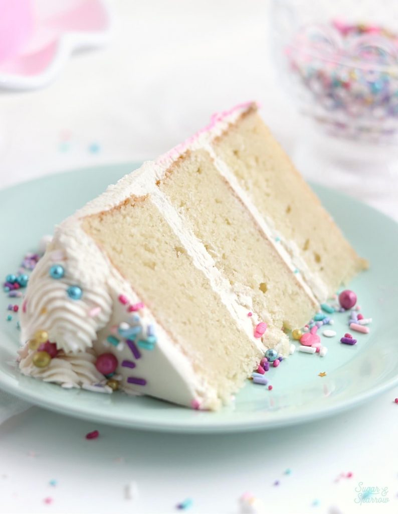 Finally. The Perfect Vanilla Cake Recipe. - Sugar & Sparrow