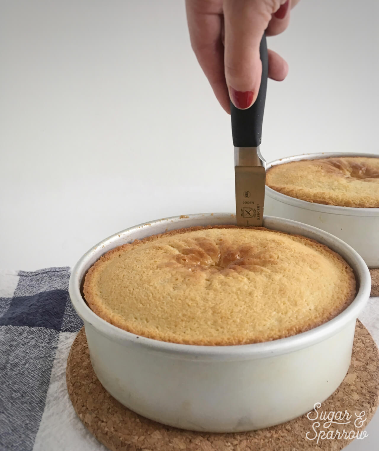 how to release cake from pan