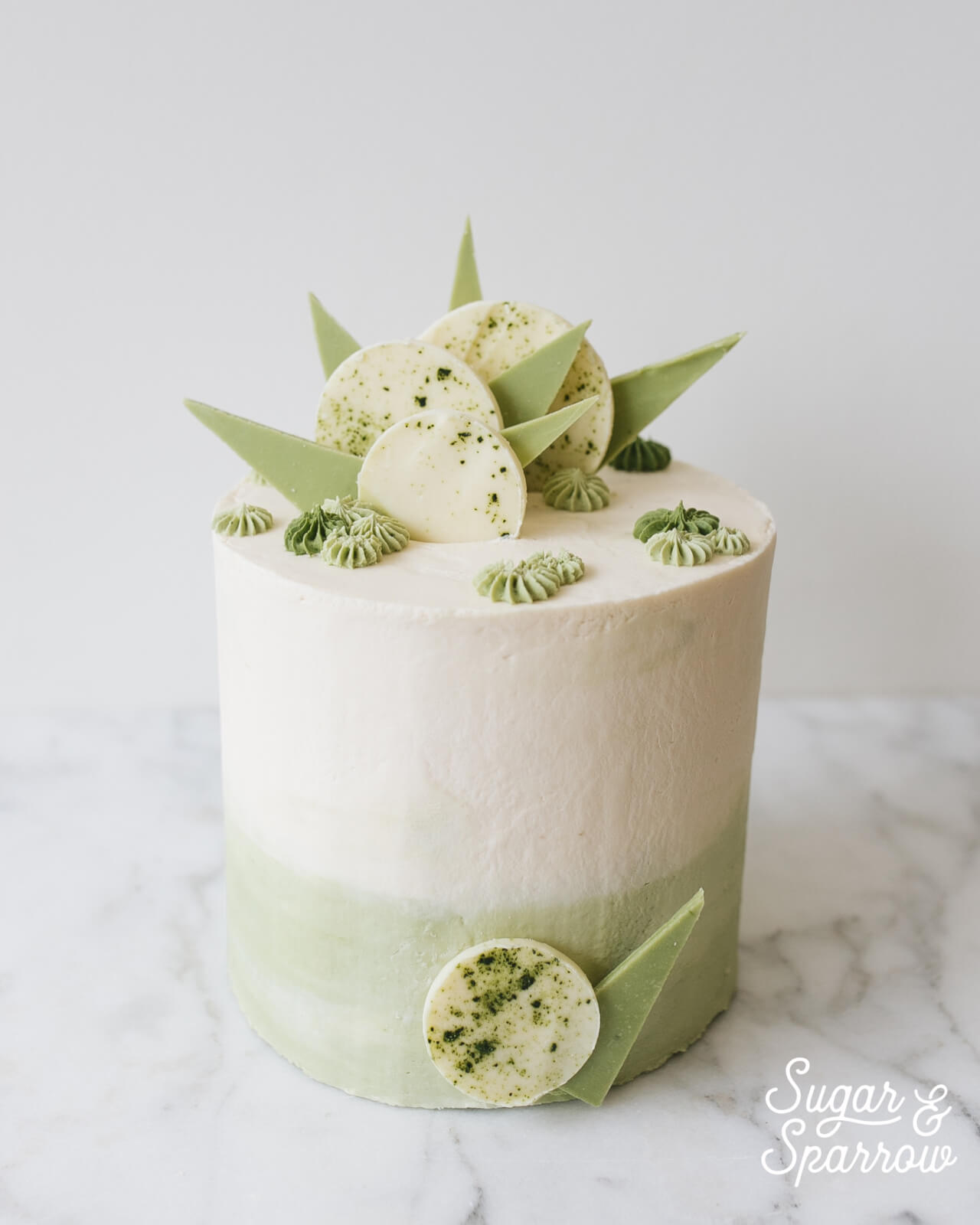 THE WHITE CHOCOLATE DURIAN LONGEVITY CAKE - Awfully Chocolate