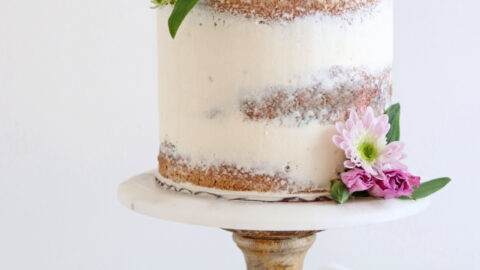 semi naked cake tutorial