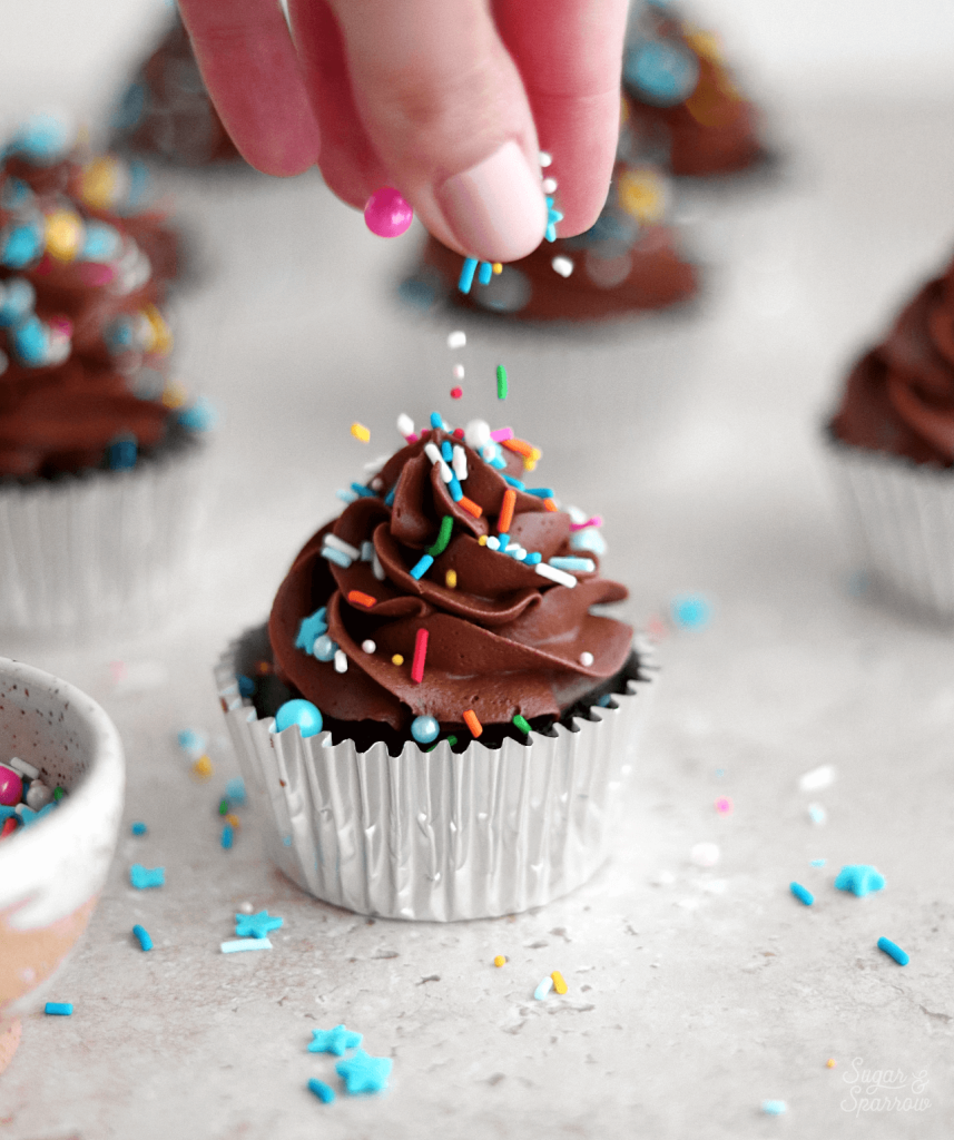 chocolate cupcakes with chocolate frosting recipe