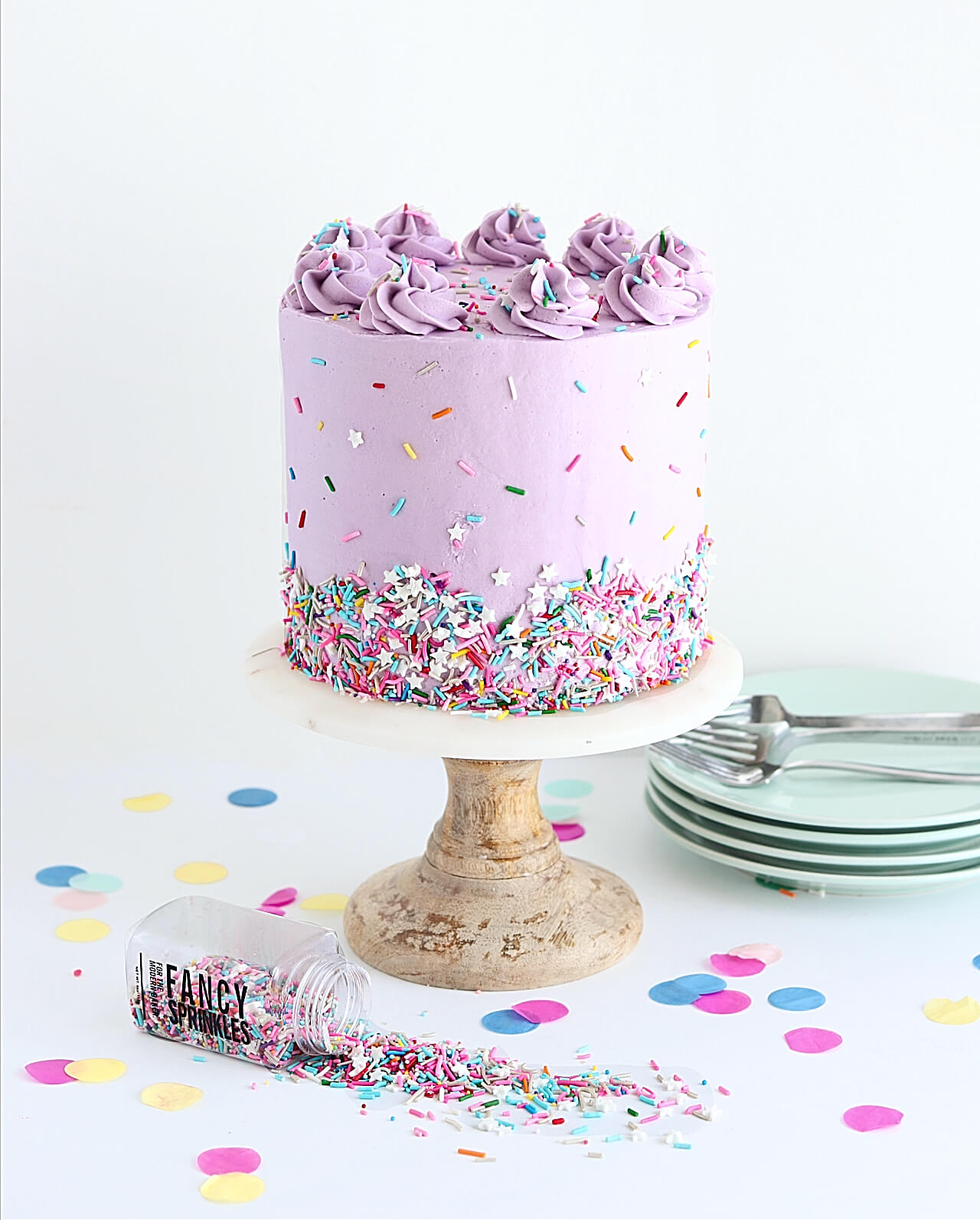 Best Confetti Cake Recipe - Homemade Funfetti Birthday Cake