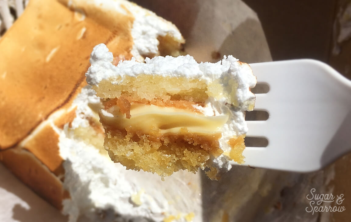 lemon meringue cake from Tartine Bakery San Francisco