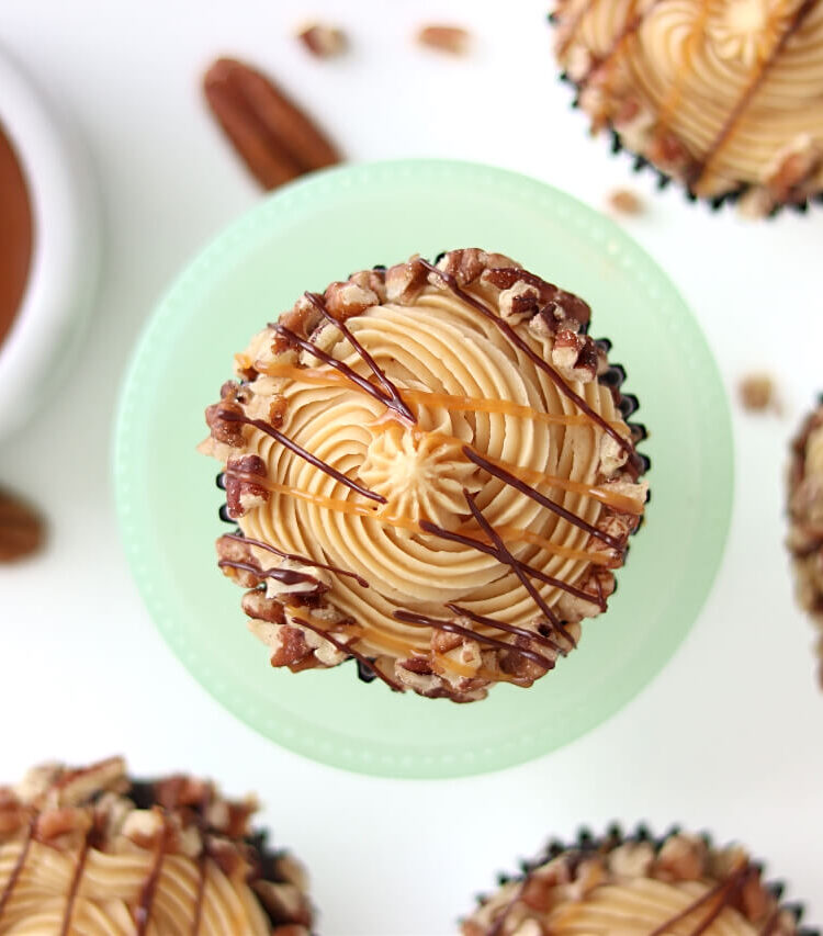 turtle cupcake recipe