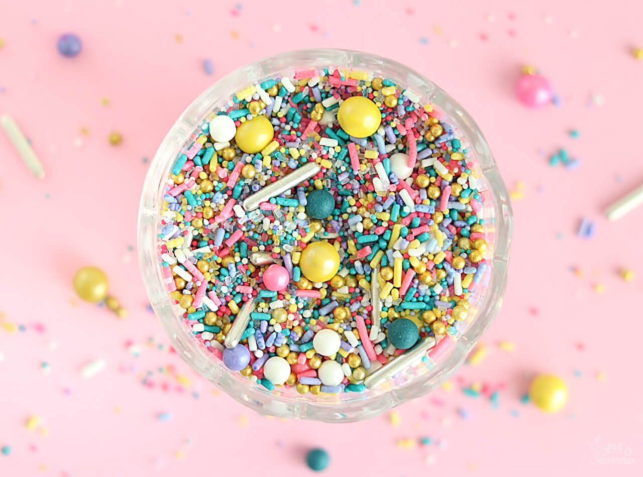 sprinkles for cake decorating