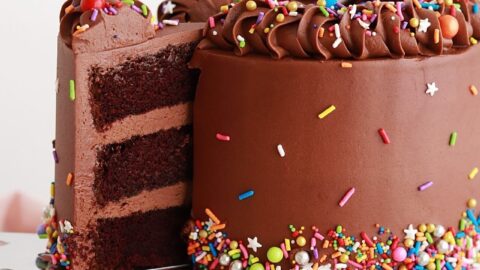 chocolate cake recipe with chocolate frosting