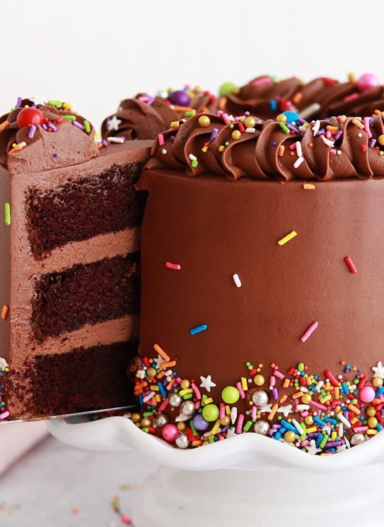 chocolate cake recipe with chocolate frosting