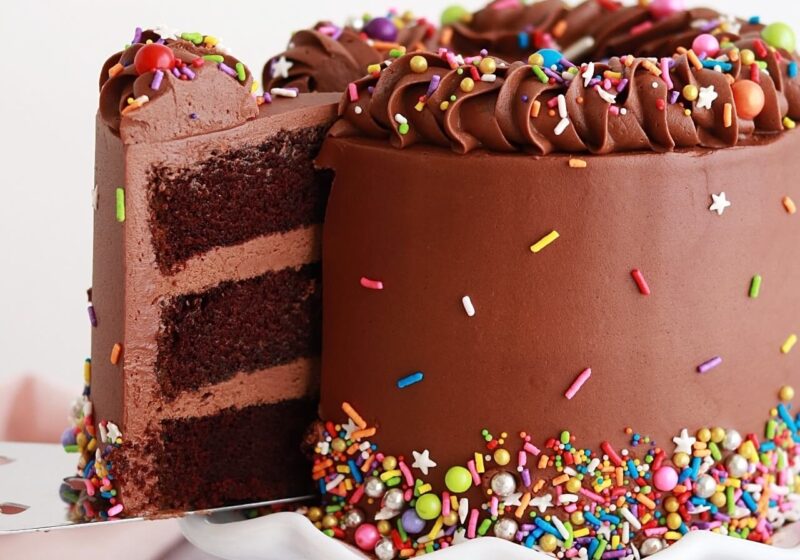 chocolate cake recipe with chocolate frosting
