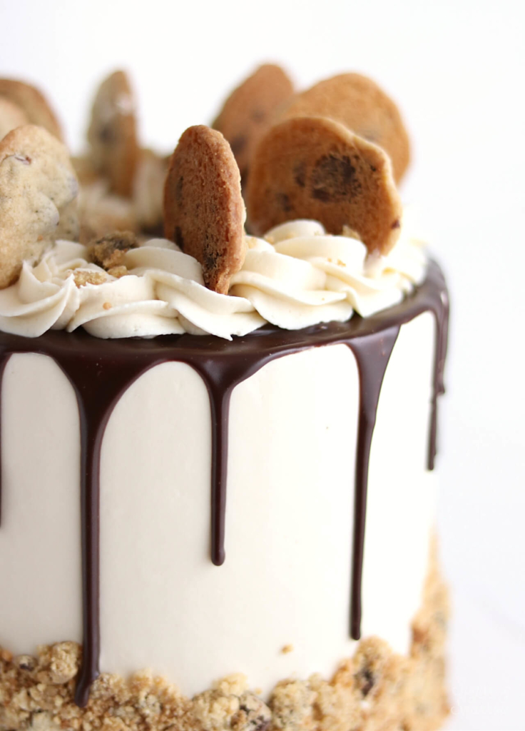 cookie cake by sugar and sparrow