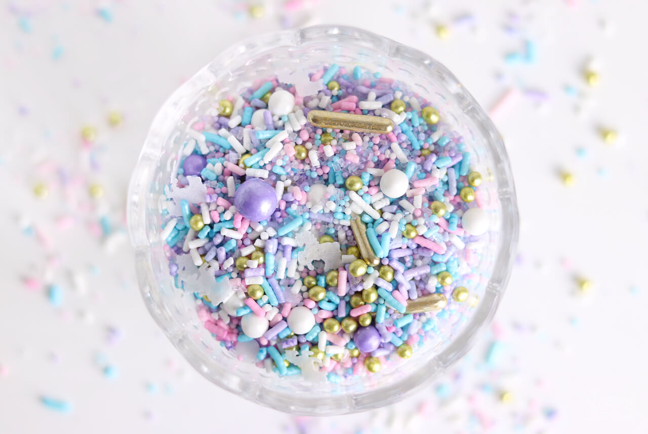 Unicorn sprinkle mix by SprinklePop