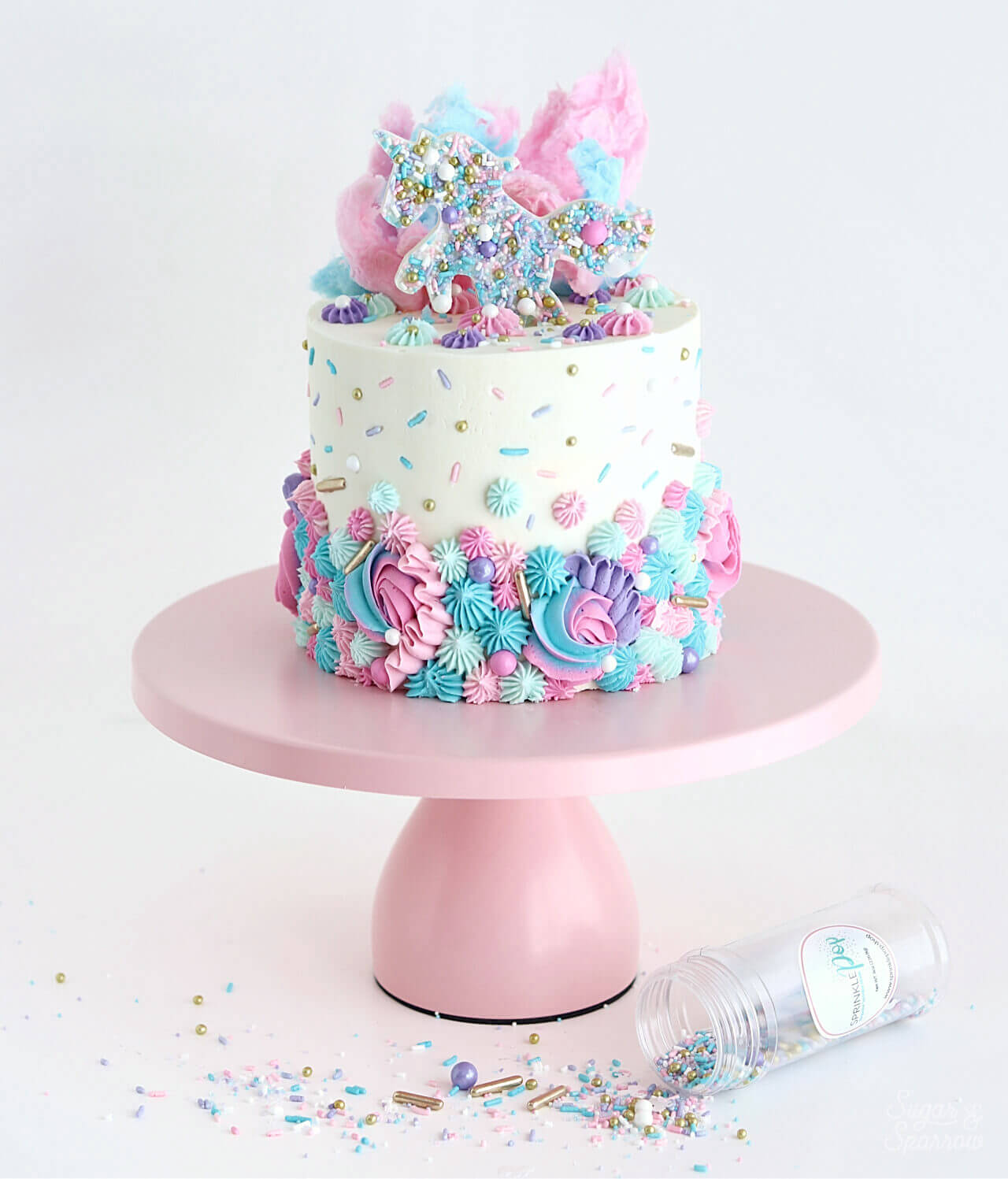 Unicorn Funfetti Cupcakes Recipe - Life Love Liz