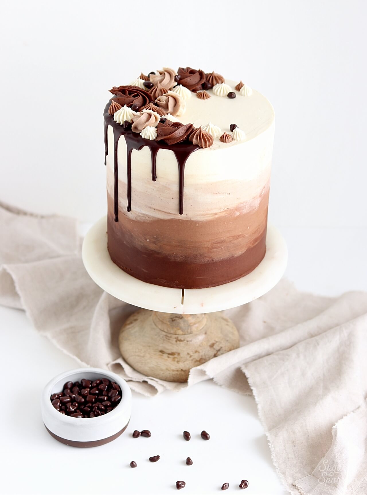 Chocolate Cake with Chocolate Fudge Frosting - The Unlikely Baker®