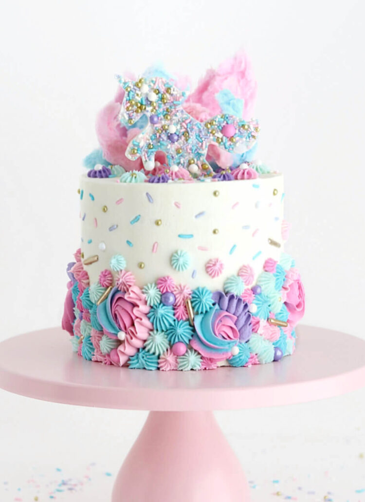 unicorn cake tutorial