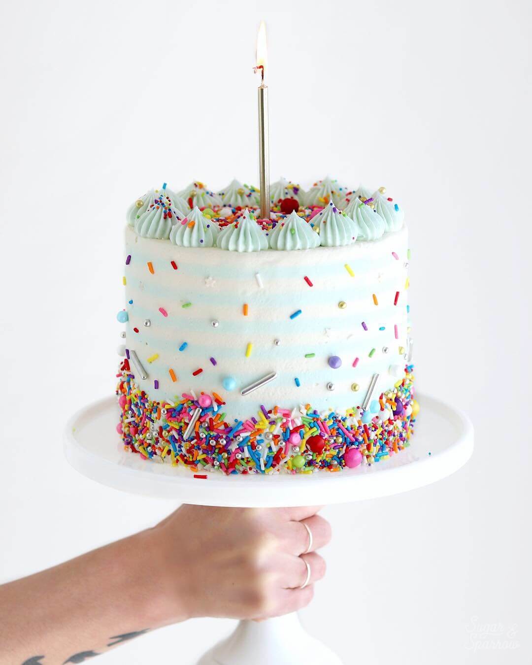 1st Birthday Smash Cake Recipe + Decorating Ideas - Sugar & Sparrow