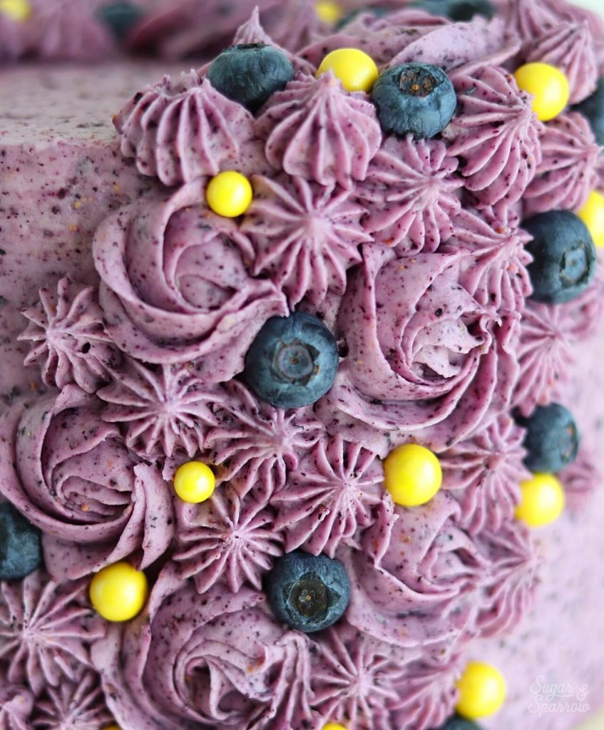 blueberry buttercream recipe