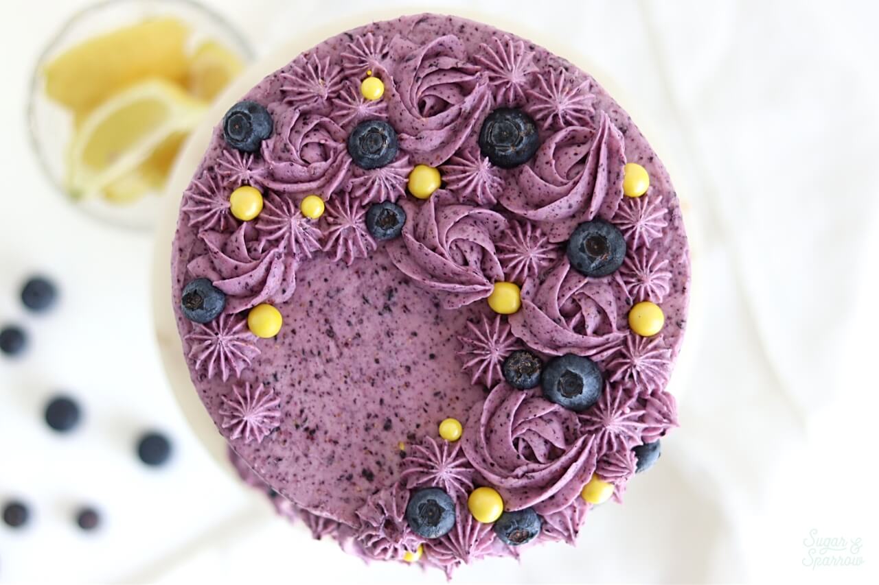 lemon blueberry cake recipe