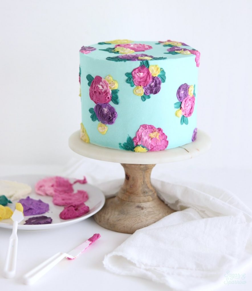 impressionist cake