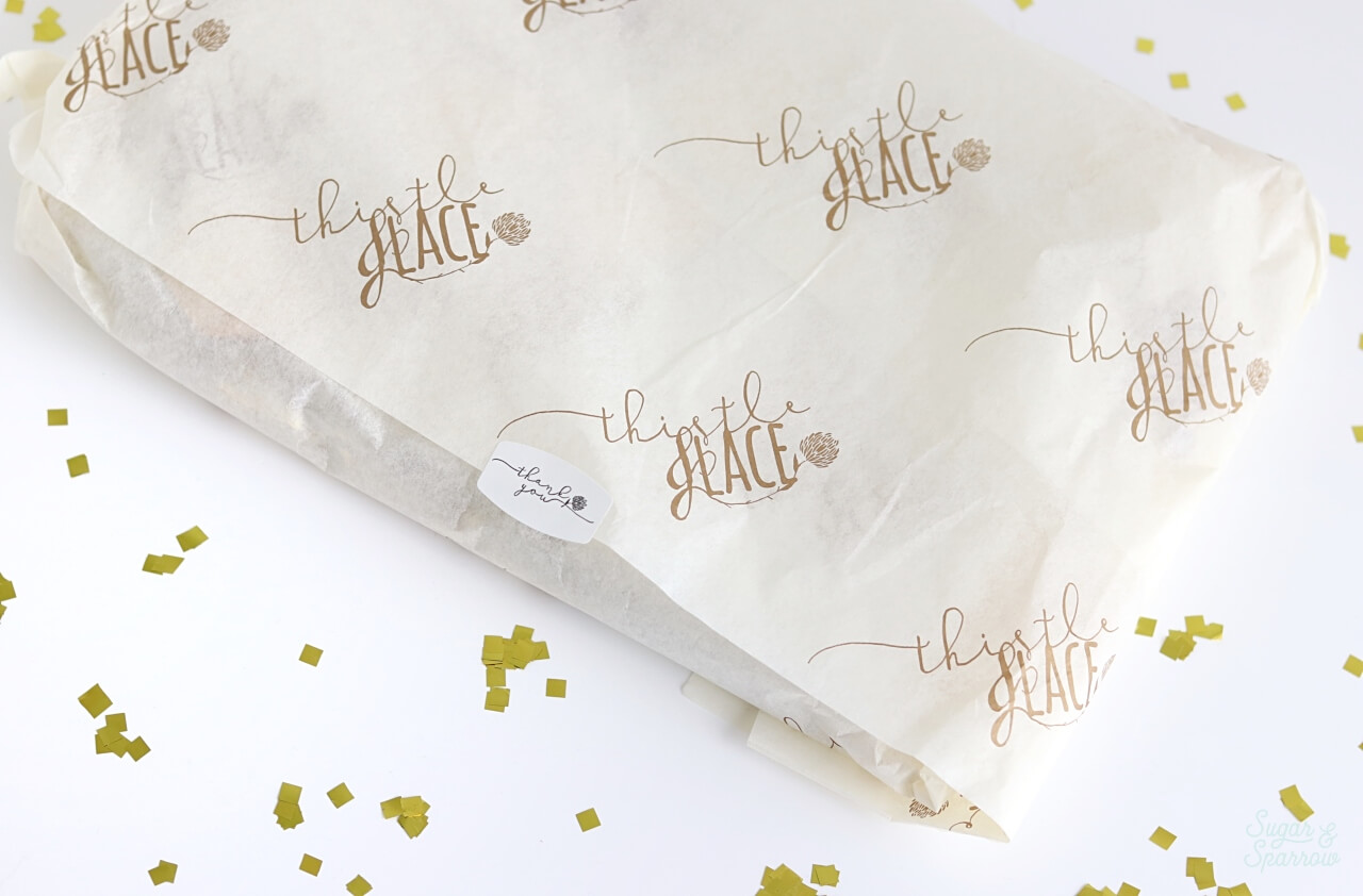 Thistle & Lace packaging