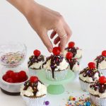 banana split cupcake recipe