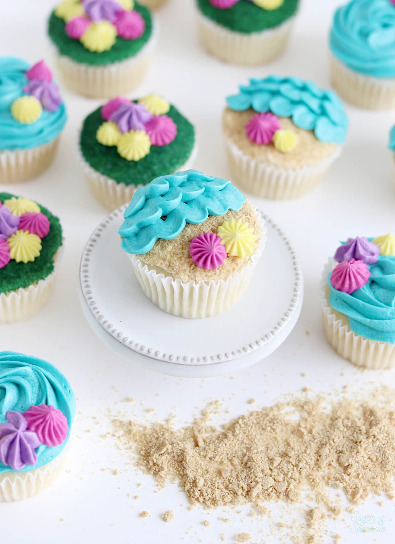 Beach Cupcakes 5 