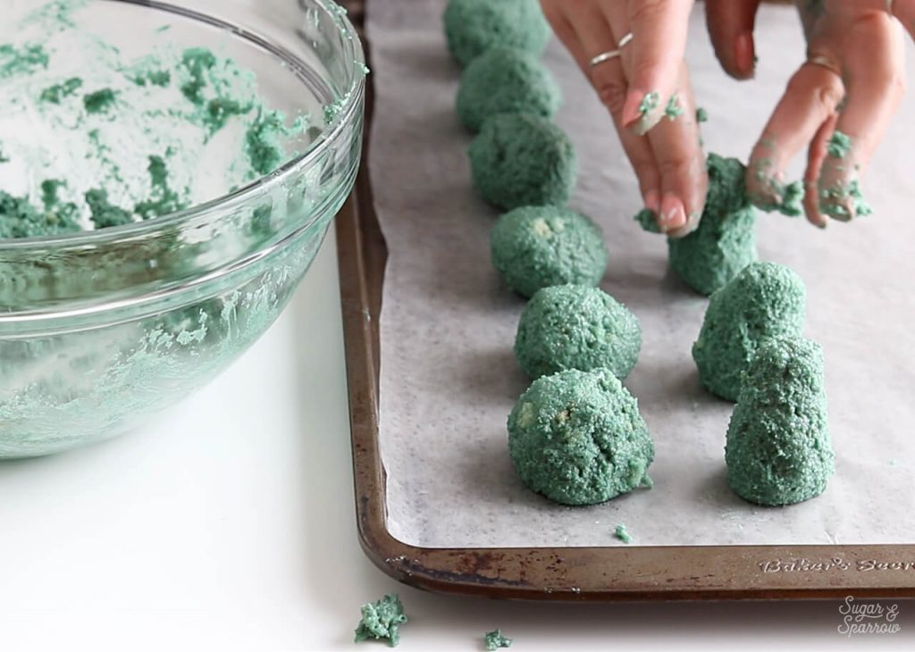 cactus shaped cake balls