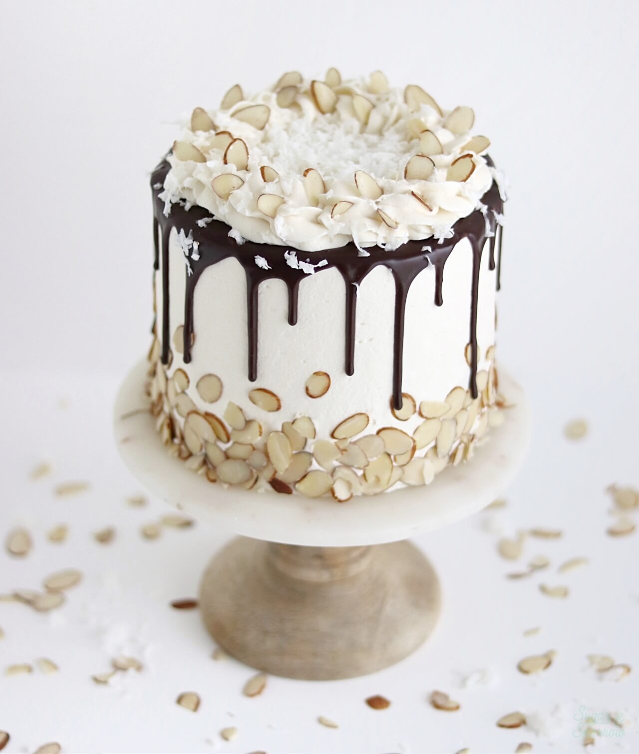 Almond Joy Cake Recipe - My Cake School