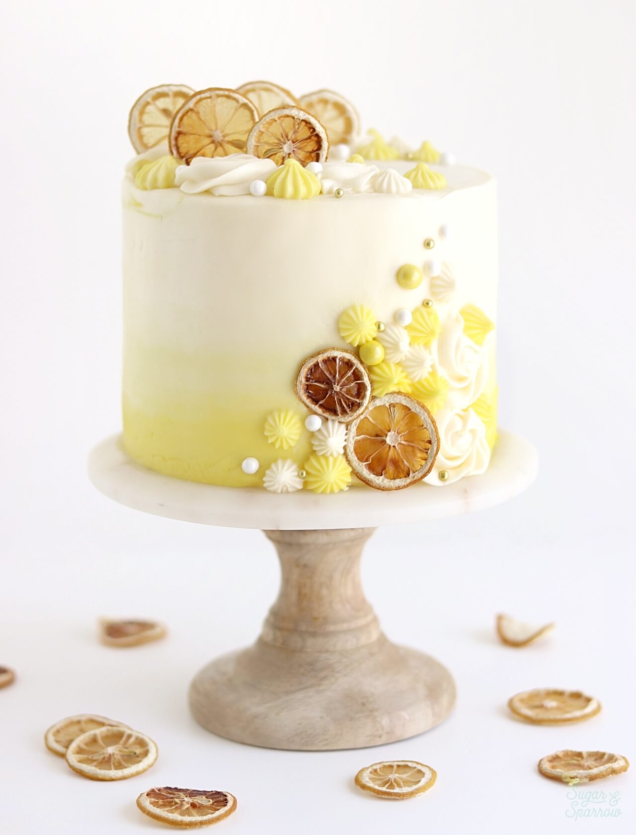 lemon shaped cake