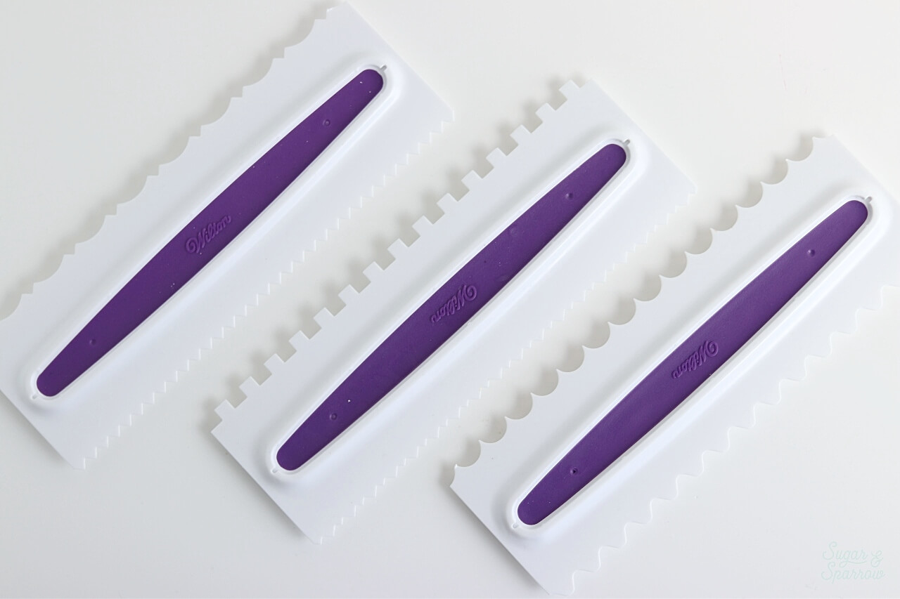 wilton cake comb set