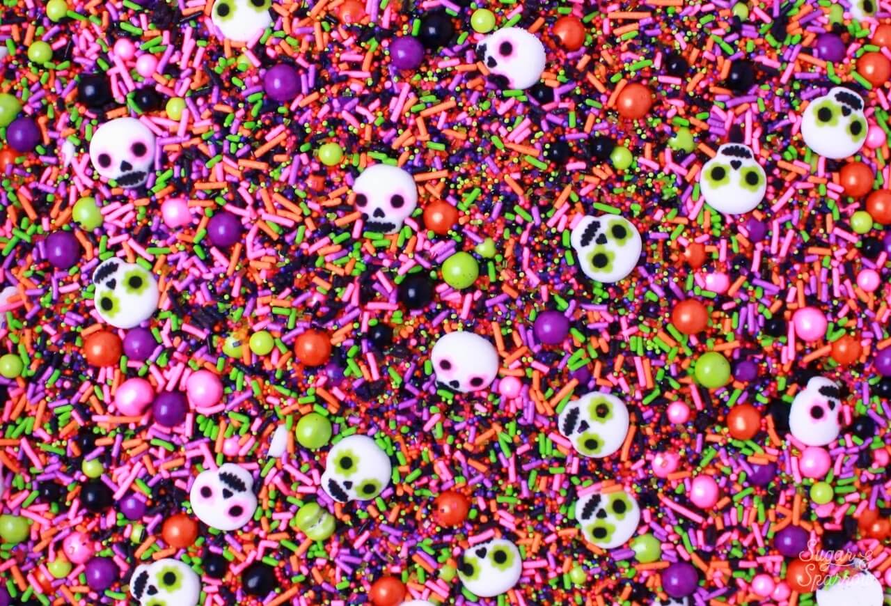 Dia De Los Muertos sprinkles by Sprinklepop