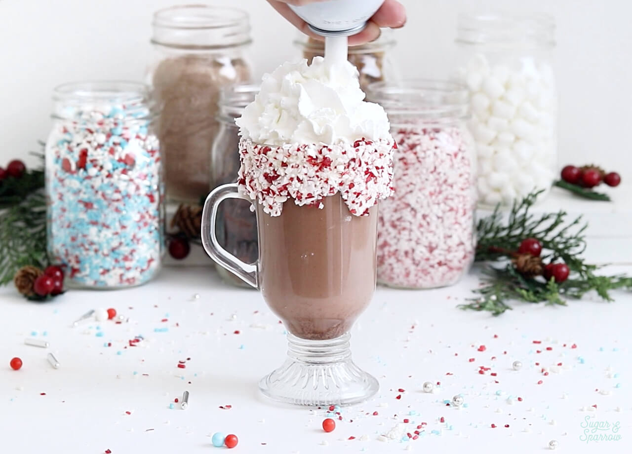 My Ideal Hot Cocoa Bar Setup - Sugar & Sparrow