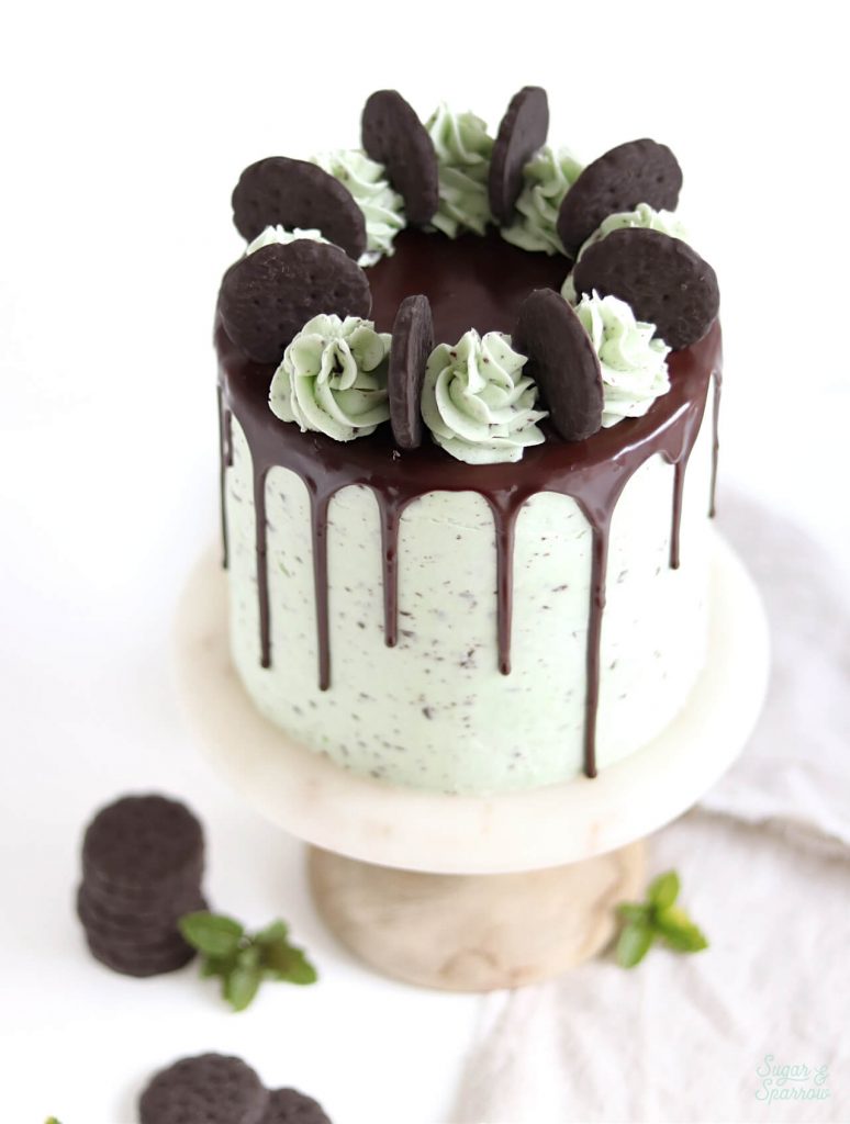 mint chocolate cookie cake recipe