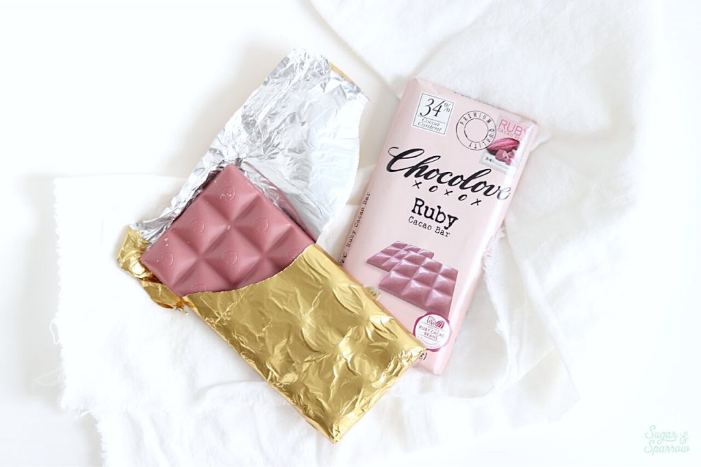 Chocolove Ruby Cacao bar (4 BARS)