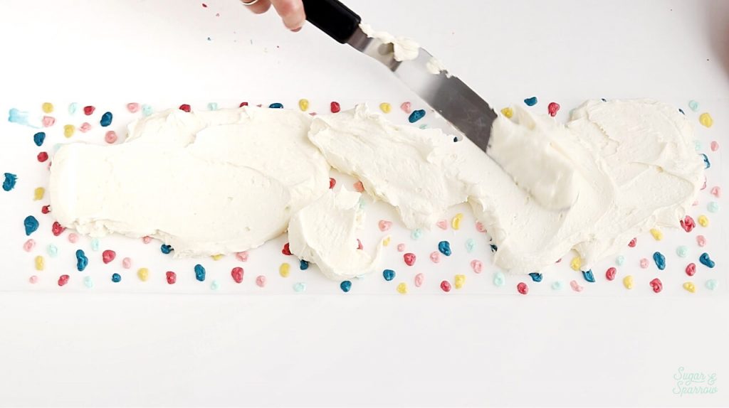 how to make a buttercream transfer wrap for cake