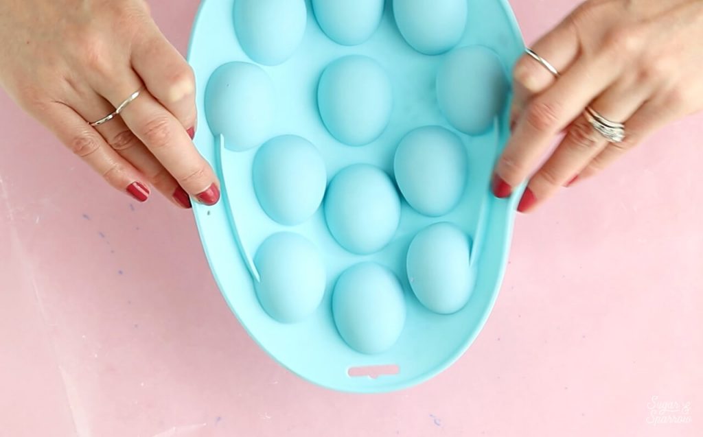  Wilton Easter Egg Shaped Silicone Treat Mold : Home & Kitchen