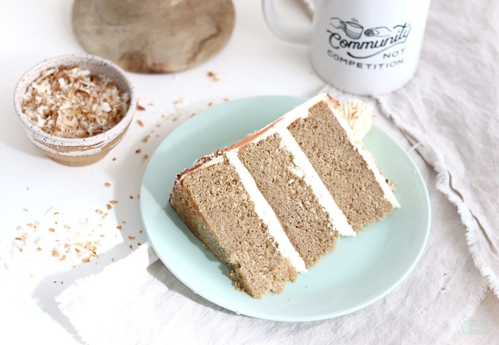 Everyday Insanity: Heart Shaped Coconut Tea Cake