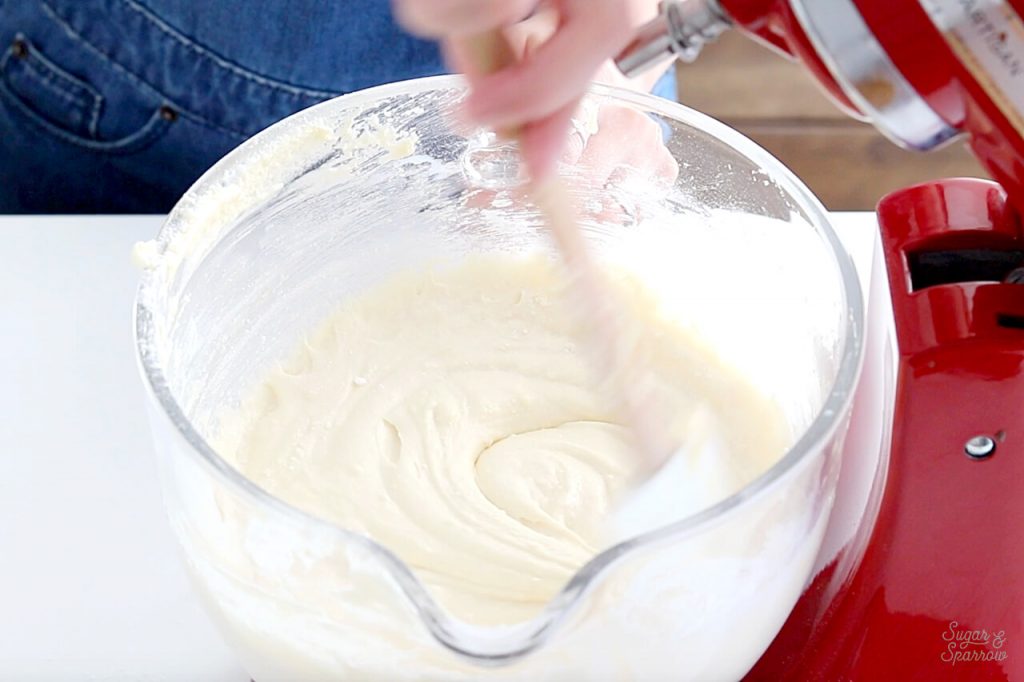 overmixing cake batter