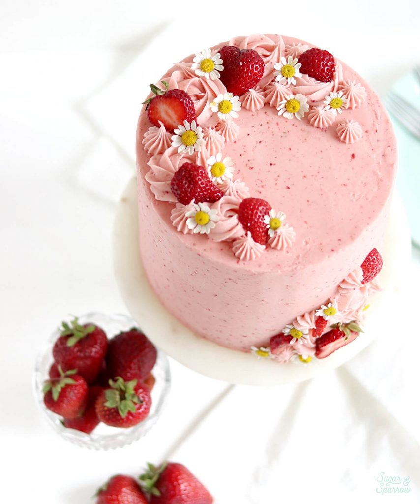 Fraisier - Fancy Strawberry Cake — The EGGDAY