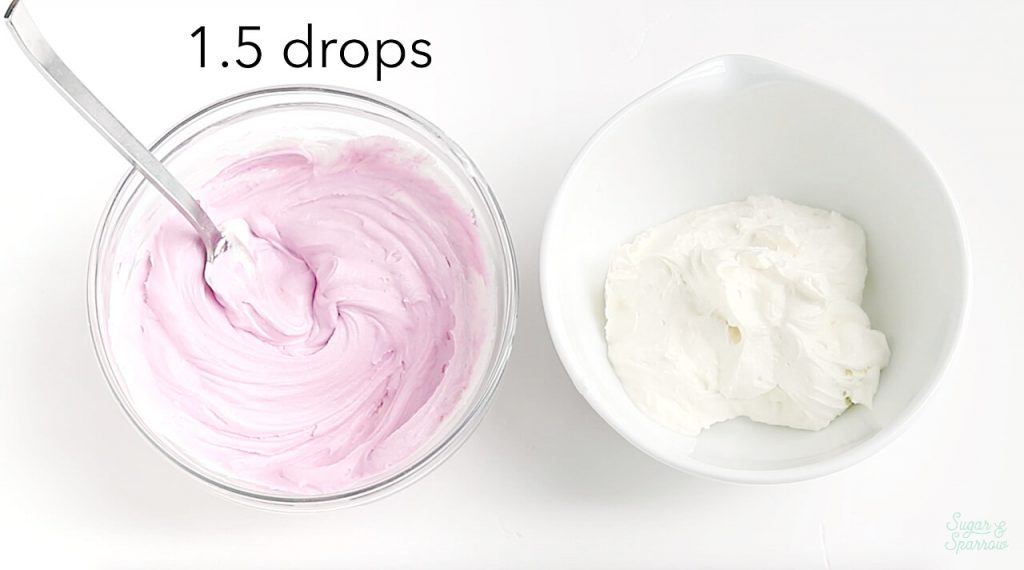 How to make pink buttercream glasting