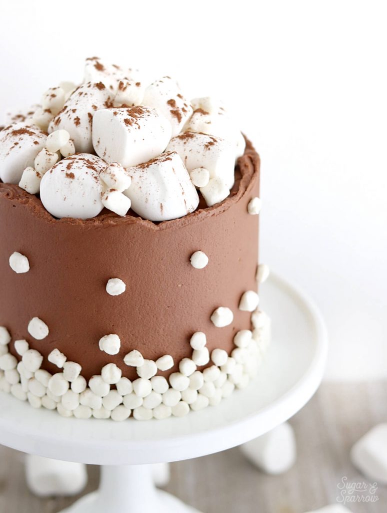 Birthday Cake Hot Cocoa – Coconut Cloud