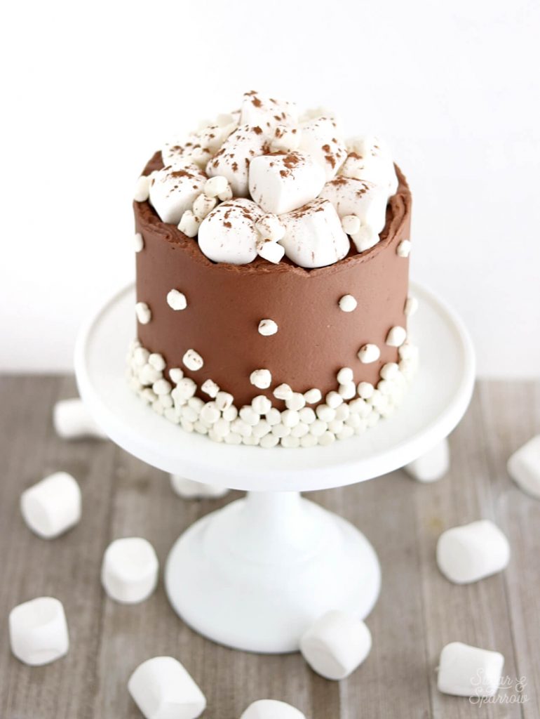 Marshmallow Birthday Cake - CakeCentral.com