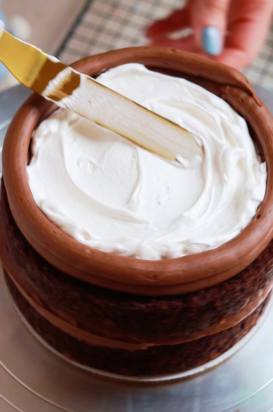 homemade marshmallow filling for cakes