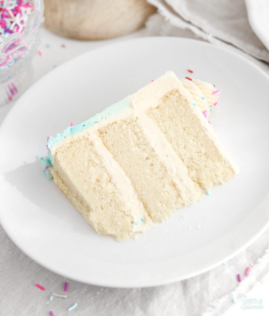 Vegan Vanilla Cake Recipe Sugar Sparrow