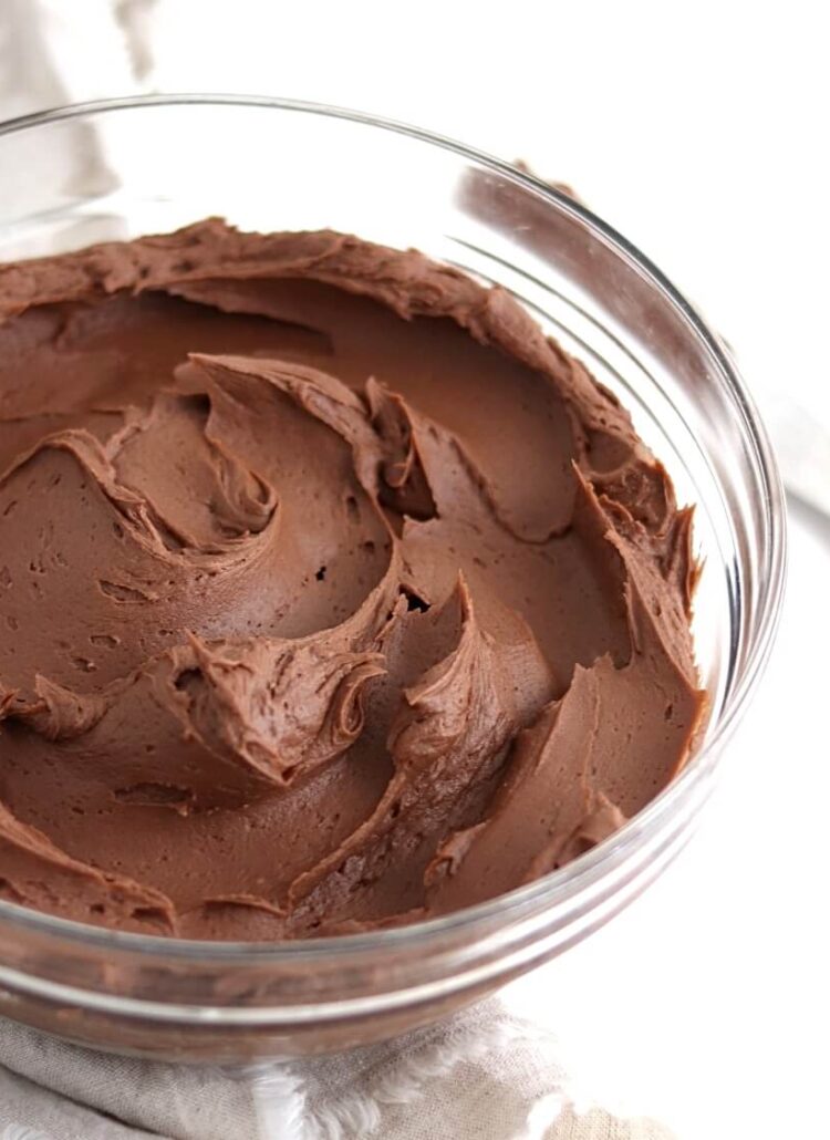 vegan chocolate buttercream recipe