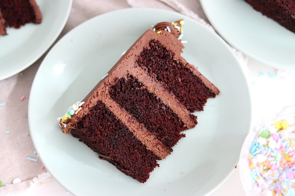 Ruby Chocolate Cake Recipe - Sugar & Sparrow