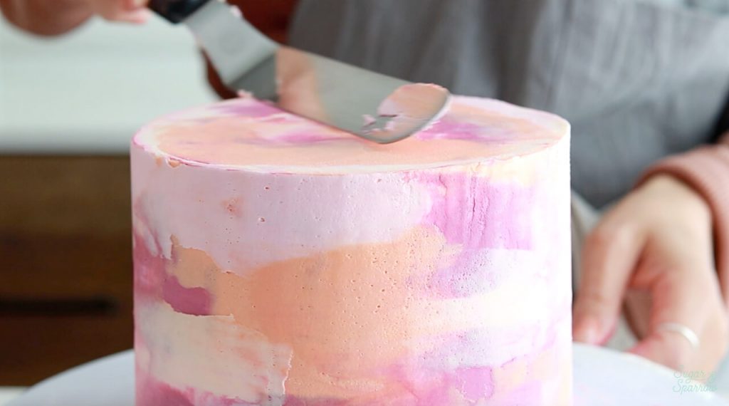 Pastel Watercolor Cake - Wilton