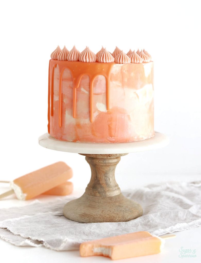 Orange Creamsicle Cake - Preppy Kitchen