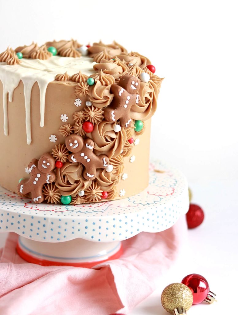 gingerbread layer cake with coffee buttercream recipe