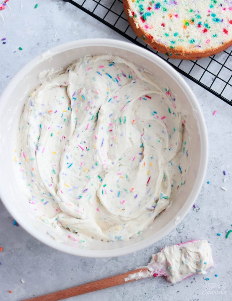 funfetti frosting recipe