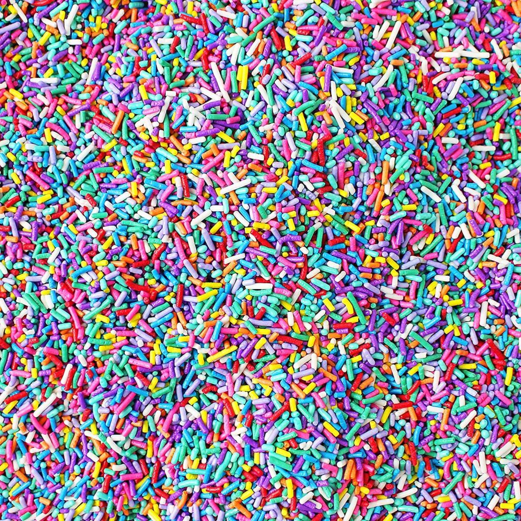 sprinkles that don't bleed color